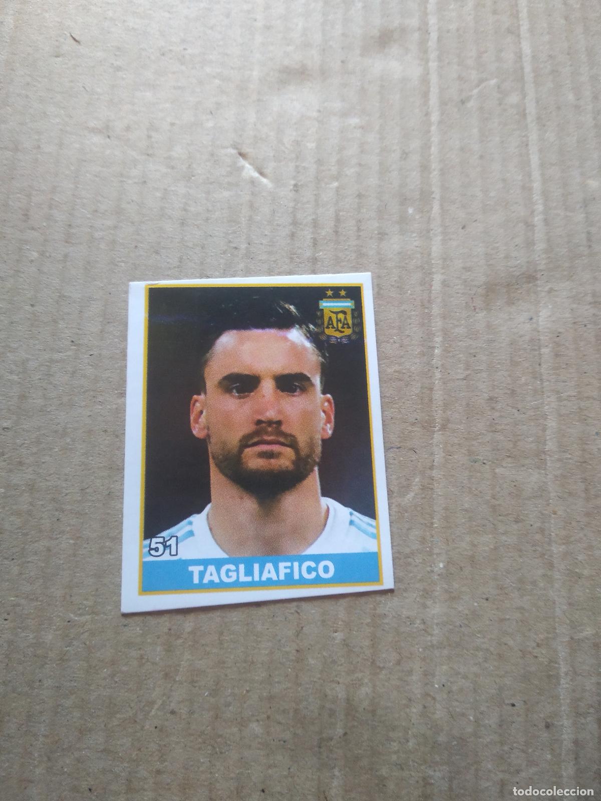 Cromos de Futebol: 51 TAGLIAFICO ARGENTINA CROMO FUTBOL MUNDIAL 2022 WORLD CUP COPA DEL MUNDO EDITADO EN BRASIL