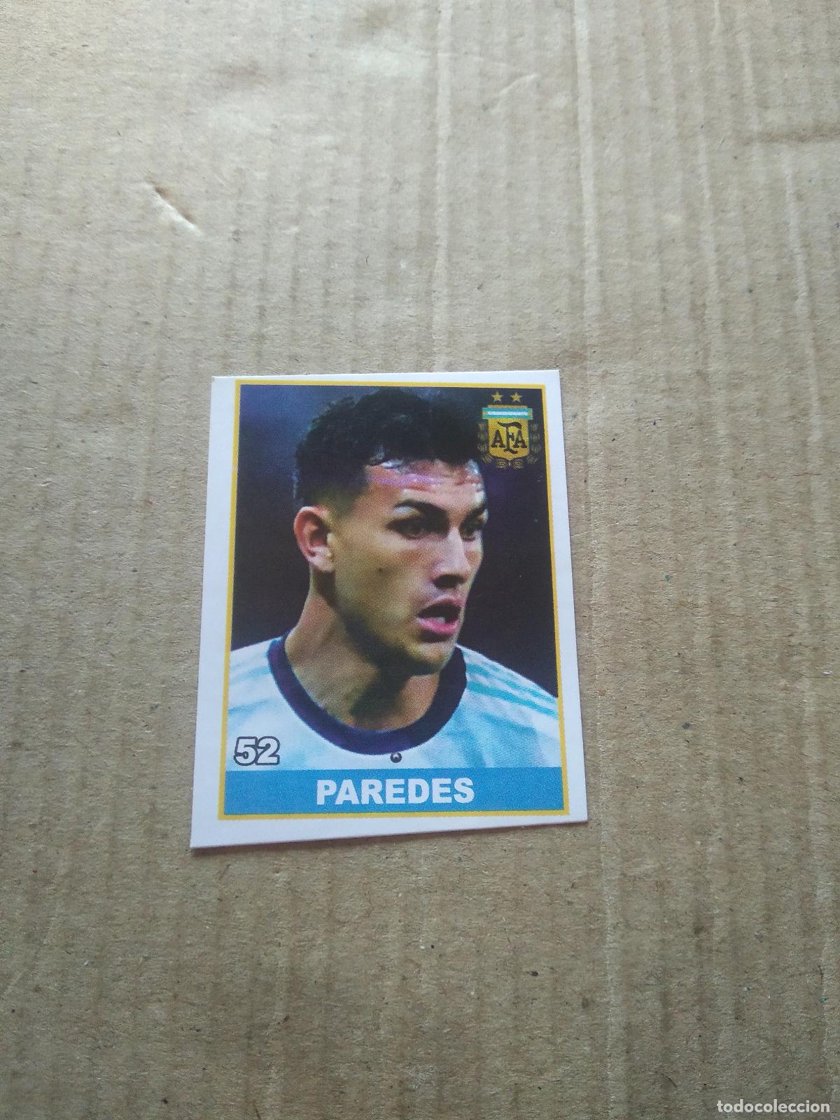 Cromos de Futebol: 52 PAREDES ARGENTINA CROMO FUTBOL MUNDIAL 2022 WORLD CUP COPA DEL MUNDO EDITADO EN BRASIL