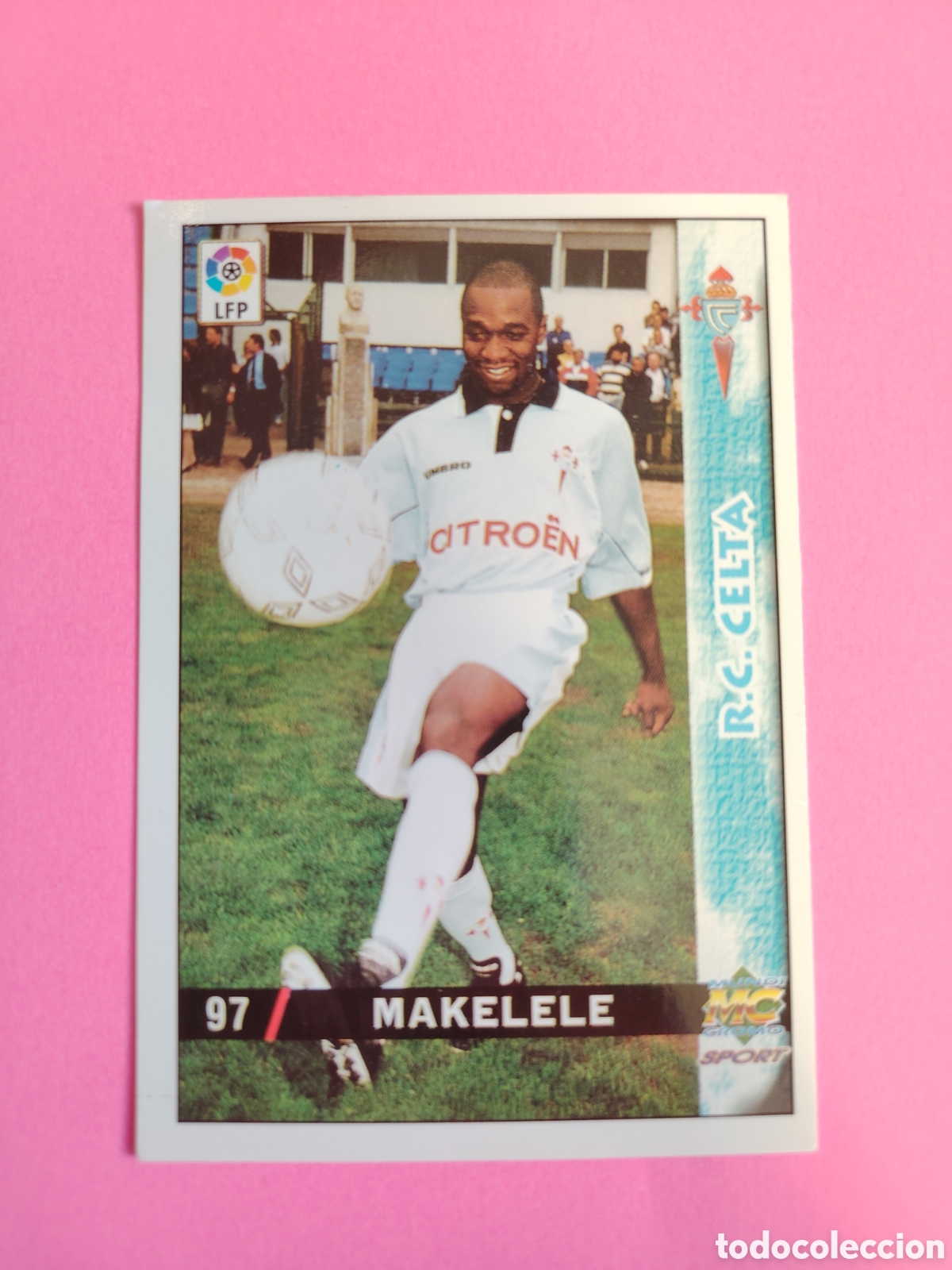 Cromos de Futebol: CELTA-N&deg;97-MAKELELE-MUNDICROMO FICHAS DE LA LIGA 1998 1999 98 99