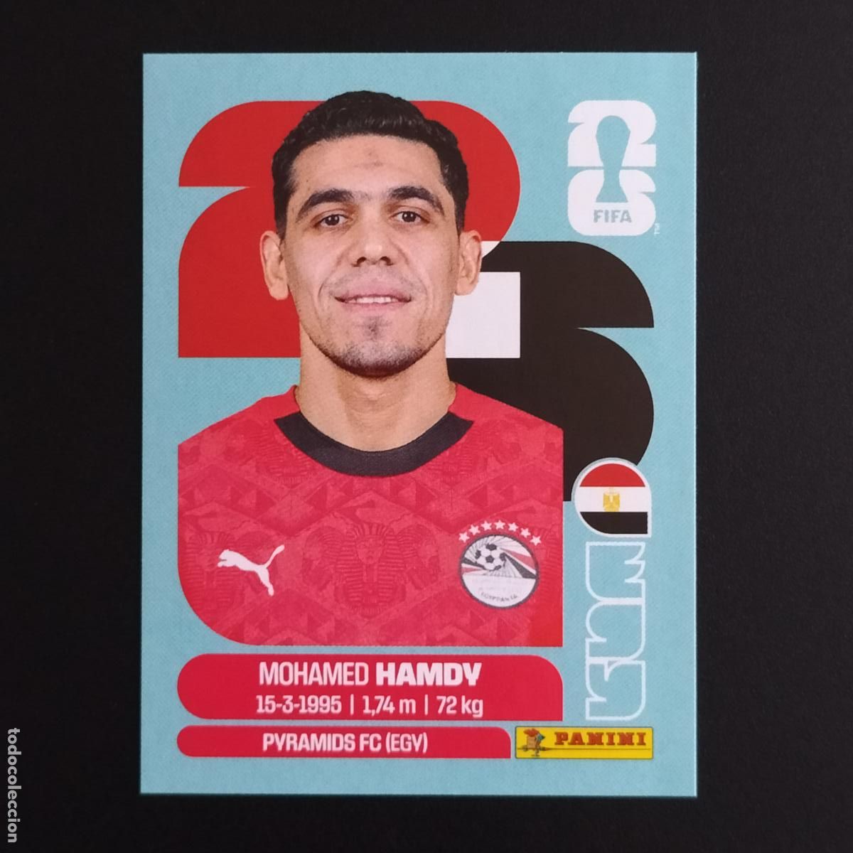 Cromos de Futebol: EGY 4 MOHAMED HAMDY EGIPTO CROMOS STICKER MUNDIAL 26 2026 FIFA WORLD CUP PANINI