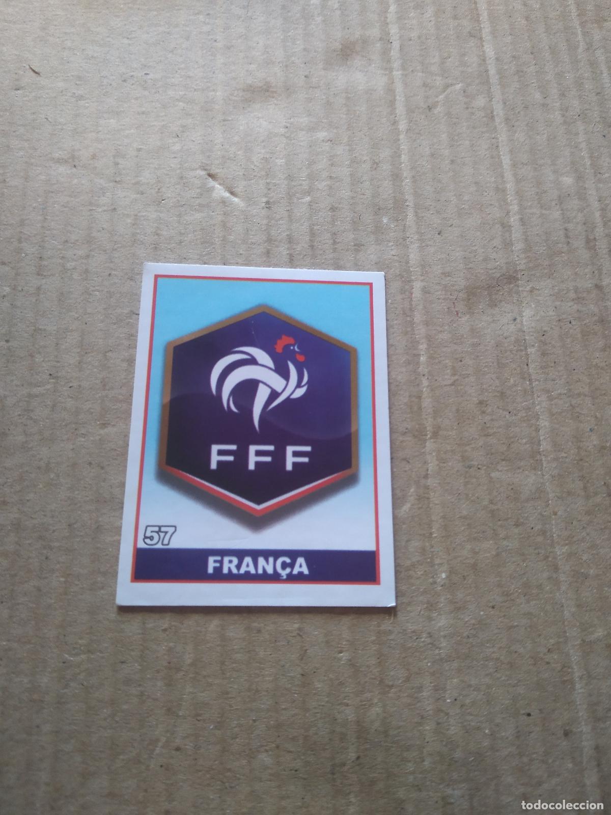 Cromos de Futebol: 57 ESCUDO FRANCIA CROMO FUTBOL MUNDIAL 2022 WORLD CUP COPA DEL MUNDO EDITADO EN BRASIL