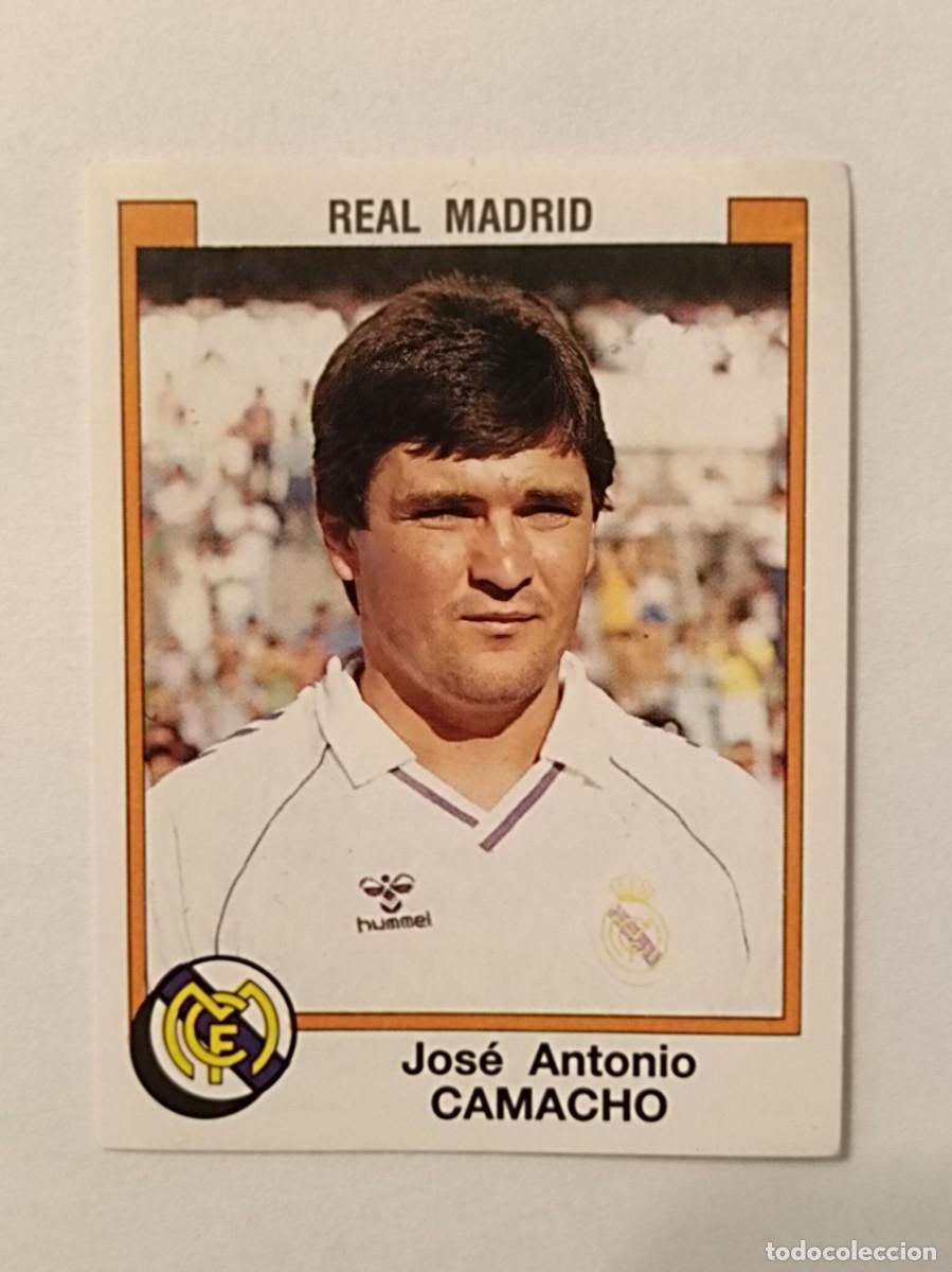 Cartes &agrave; collectionner de Football: #183 CAMACHO (REAL MADRID C.F.) FUTBOL 88 PANINI