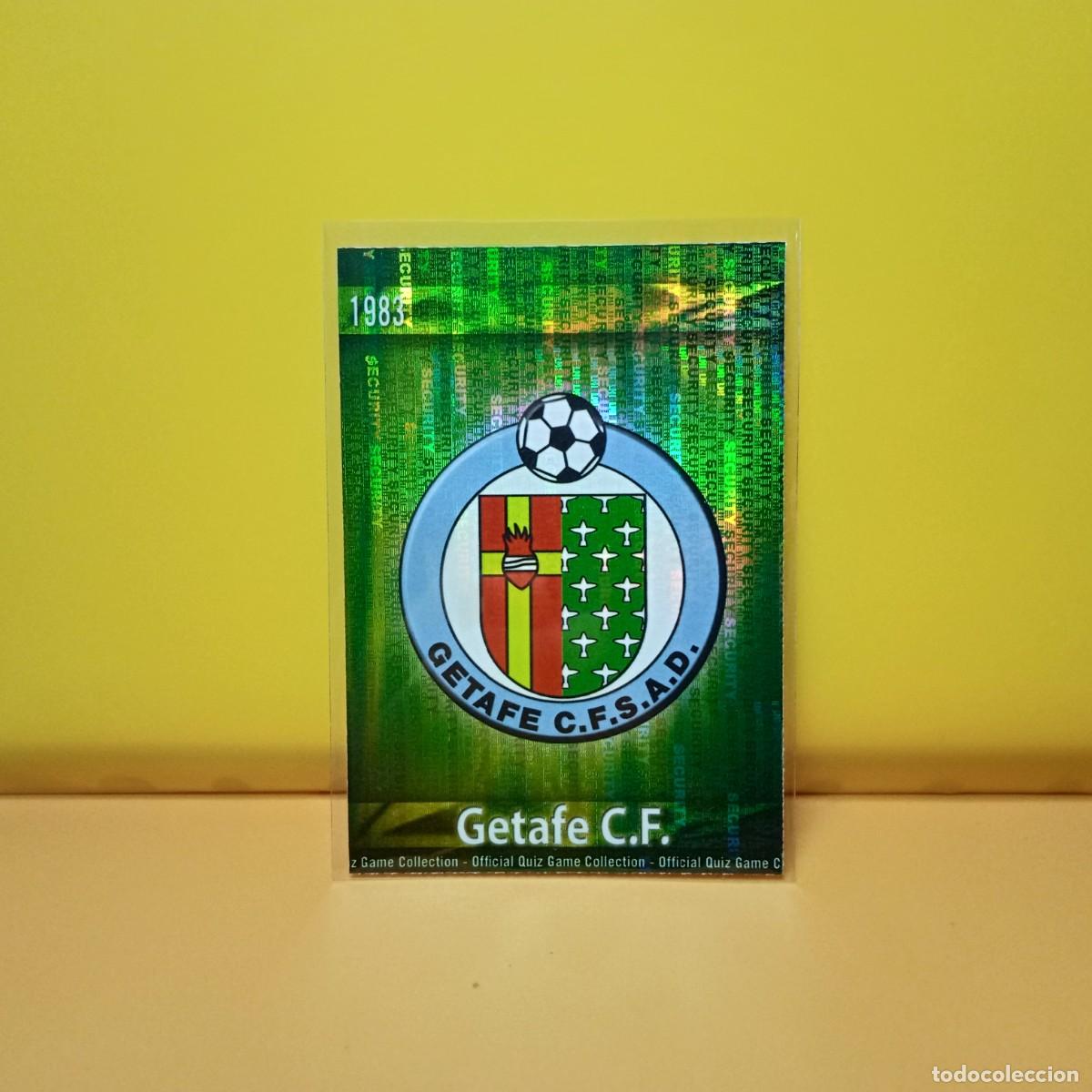 Figurine di Calcio: ESCUDO SECURITY GETAFE C.F 433, MUNDICROMO LIGA 2009 2010 09/10