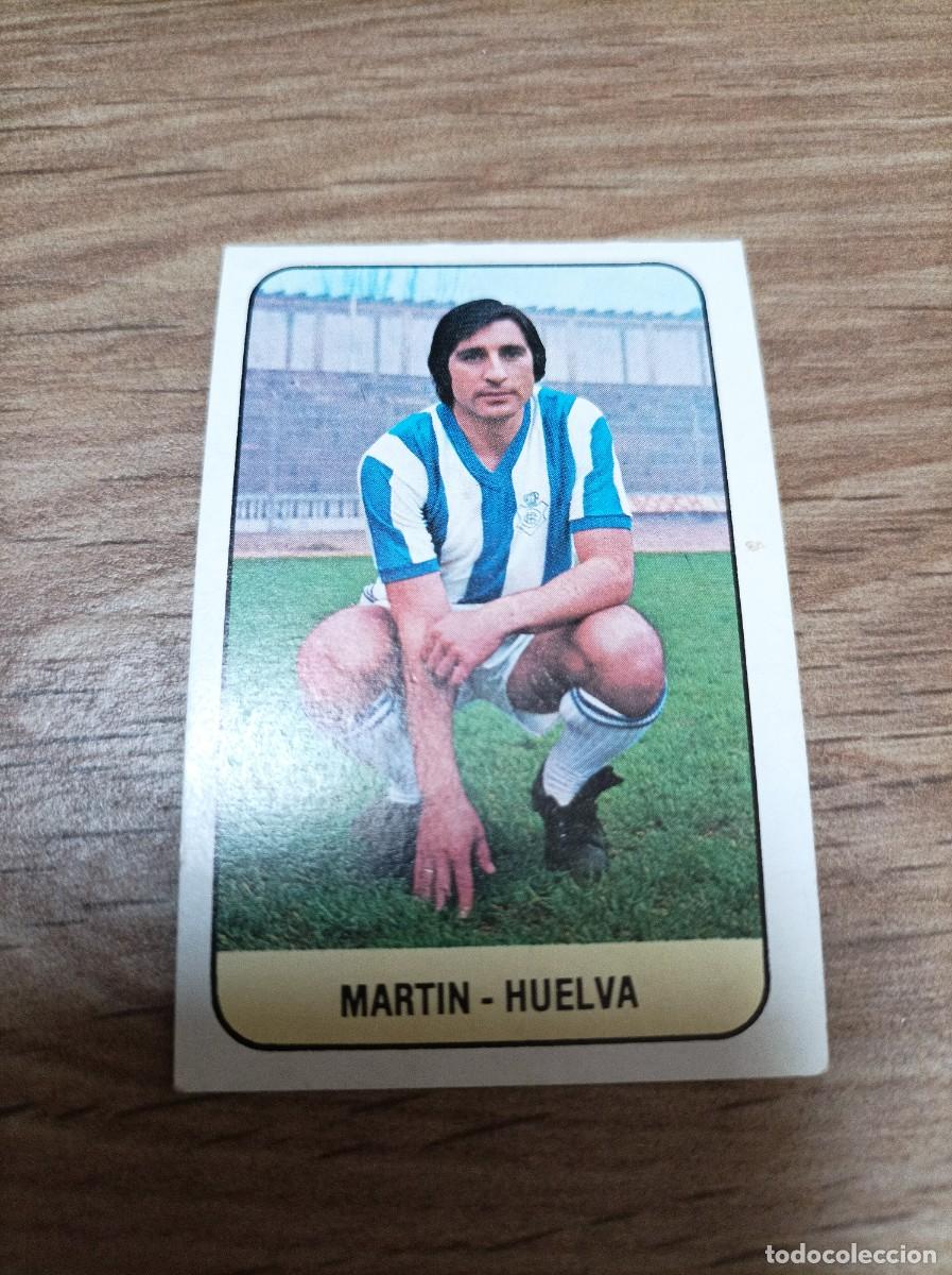 Cromos de F&uacute;tbol: 1978 1979 78 79 MARTIN - HUELVA (NUNCA PEGADO)