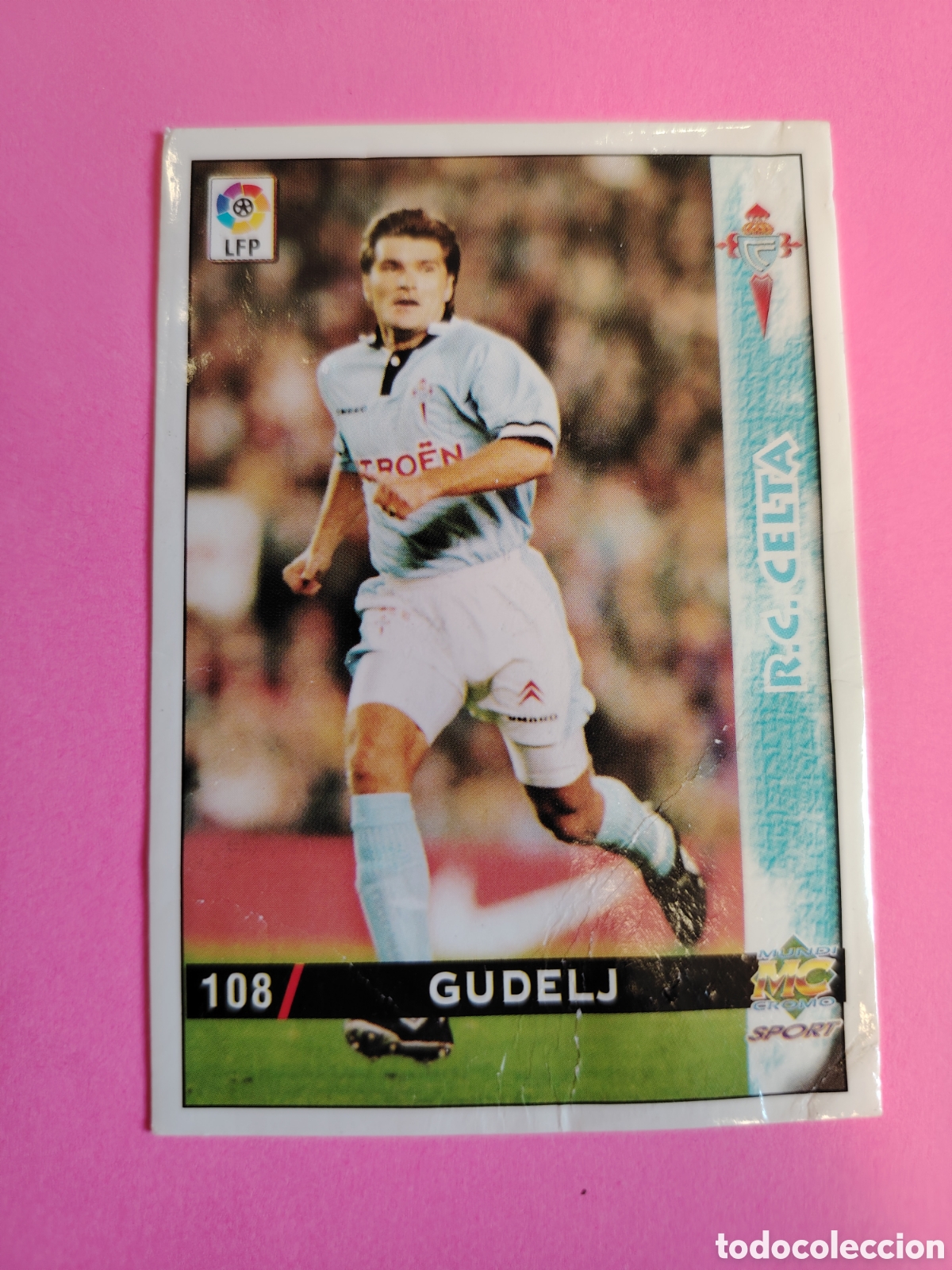 Cromos de F&uacute;tbol: CELTA-N&deg;108-GUDELJ-MUNDICROMO FICHAS DE LA LIGA 1998 1999 98 99