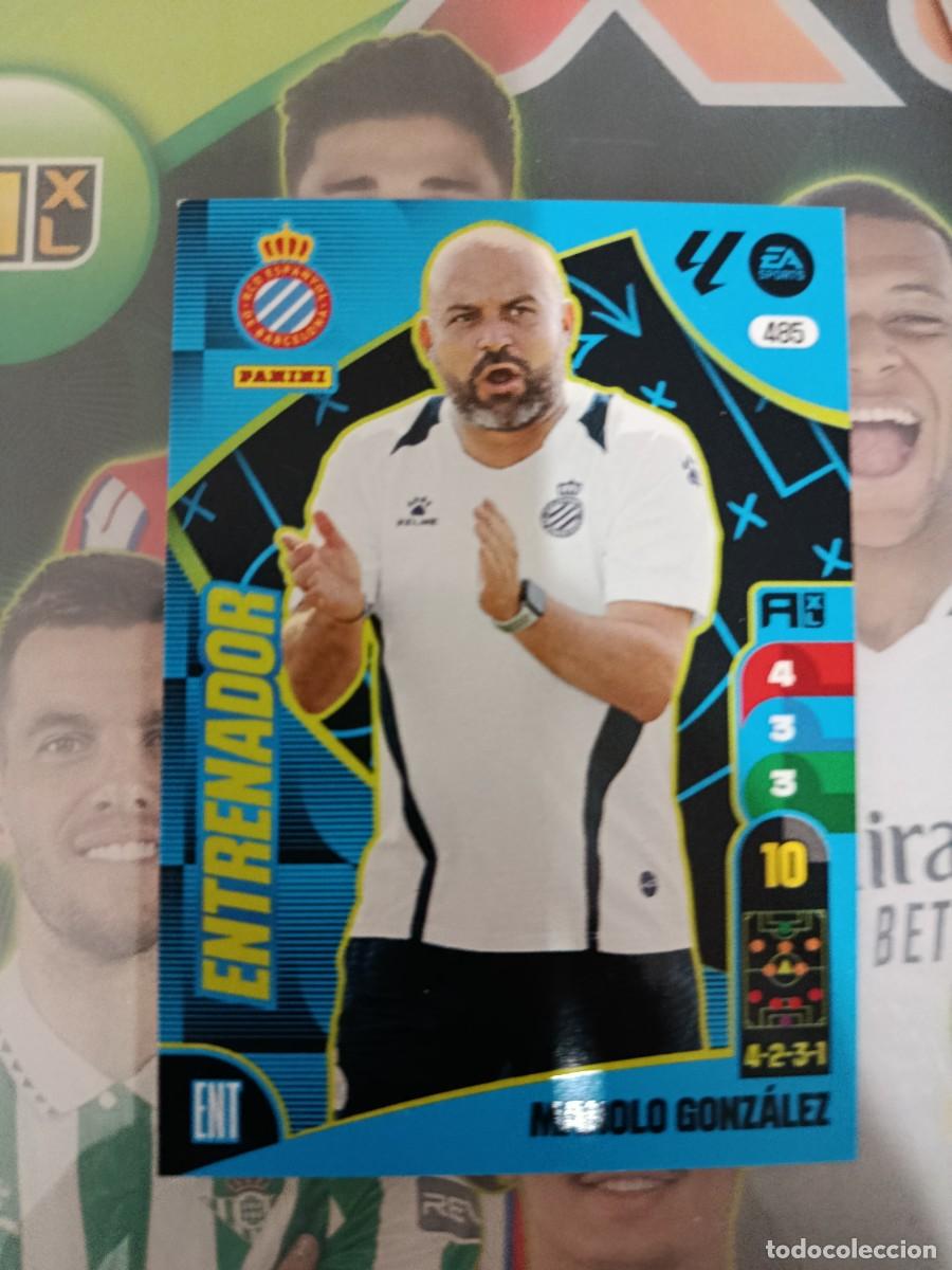 Figurine di Calcio: Adrenalyn 24/25. 485- Manolo Gonz&aacute;lez. Espanyol.