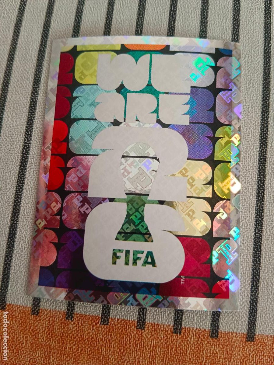 Cromos de F&uacute;tbol: MUNDIAL 2026 ESTADOS UNIDOS USA MEXICO MEJICO CANADA FWC 4 LOGO WE ARE FIFA WORLD CUP