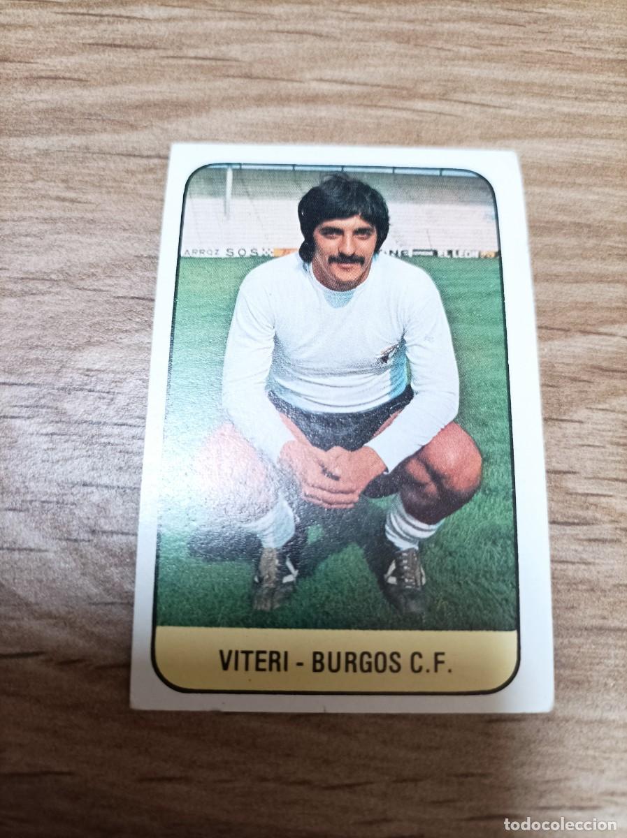 Football Stickers: 1978 1979 78 79 VITERI - BURGOS (NUNCA PEGADO)