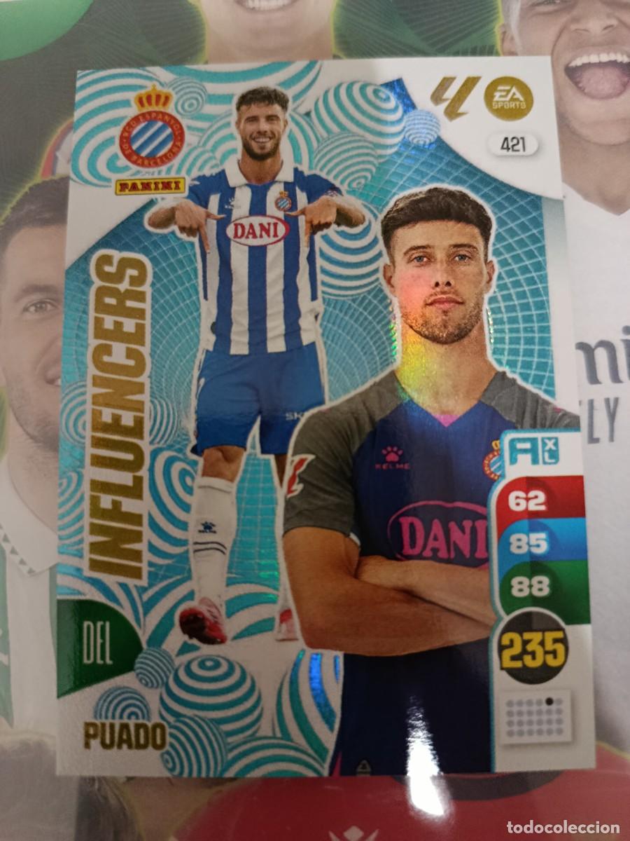 Cromos de Futebol: Adrenalyn 24/25. 421- Puado. Espanyol. Influencers.