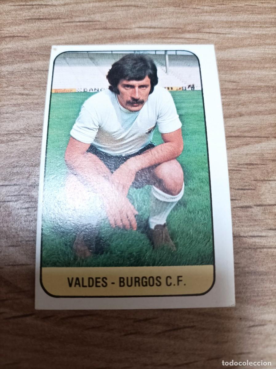 Football Stickers: 1978 1979 78 79 VALDES - BURGOS (NUNCA PEGADO)