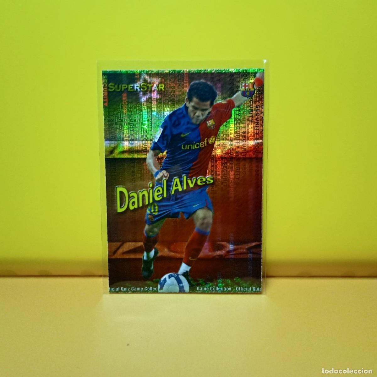 Cromos de Futebol: SUPERSTAR SECURITY , DANI ALVES 23 , MUNDICROMO 2009 2010 09/10 F.C BARCELONA