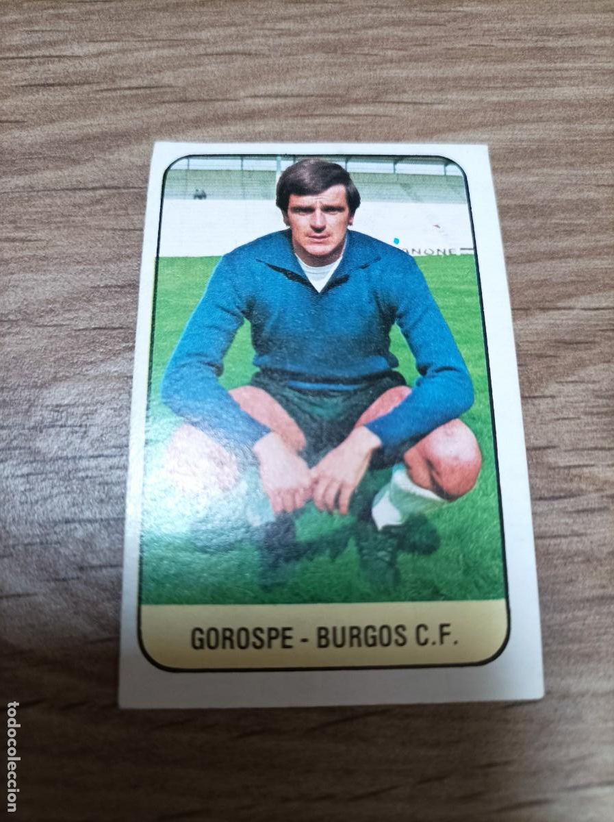 Football Stickers: 1978 1979 78 79 GOROSPE - BURGOS (NUNCA PEGADO)