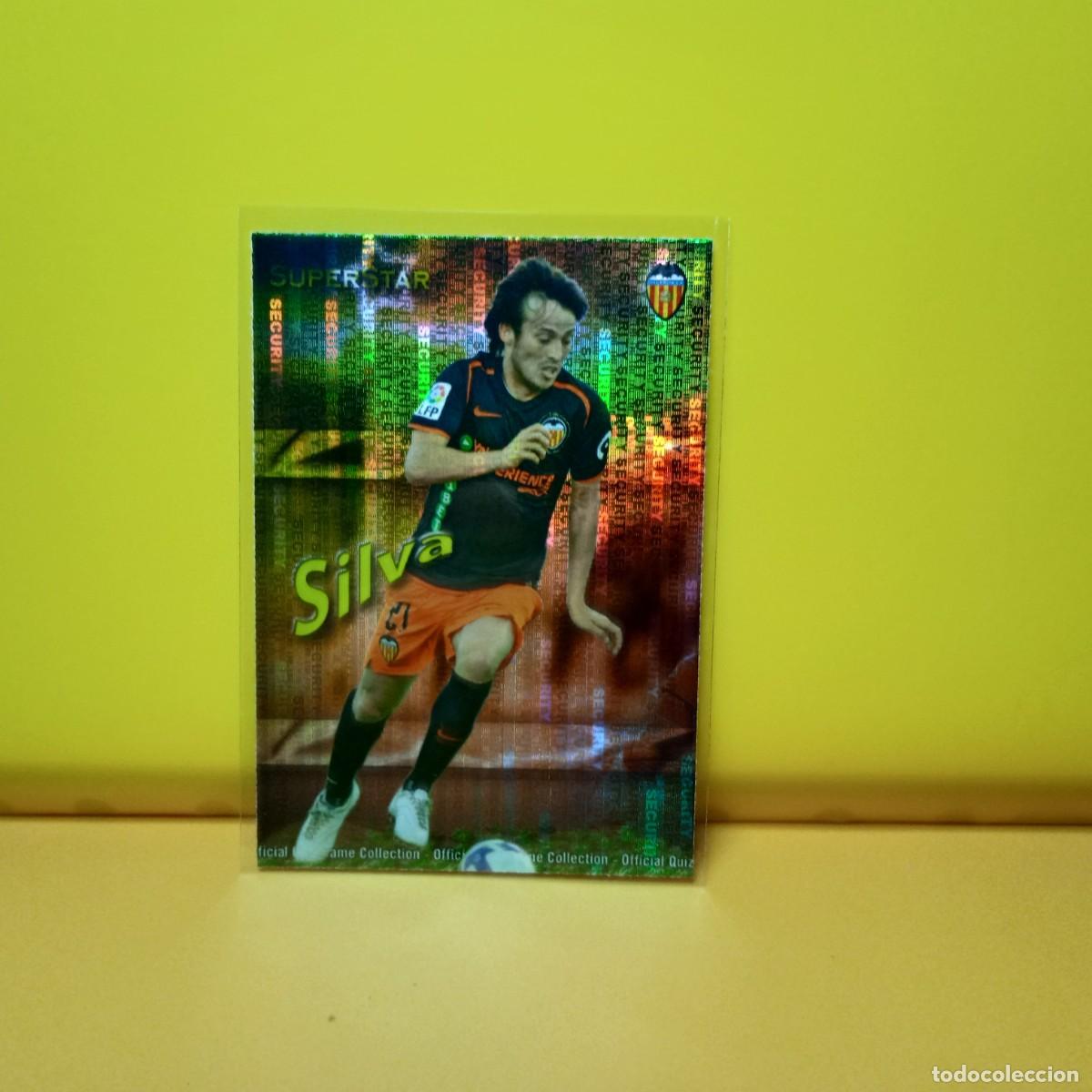 Cromos de Futebol: SUPERSTAR SECURITY , SILVA 161 , MUNDICROMO 2009 2010 09/10 VALENCIA C.F