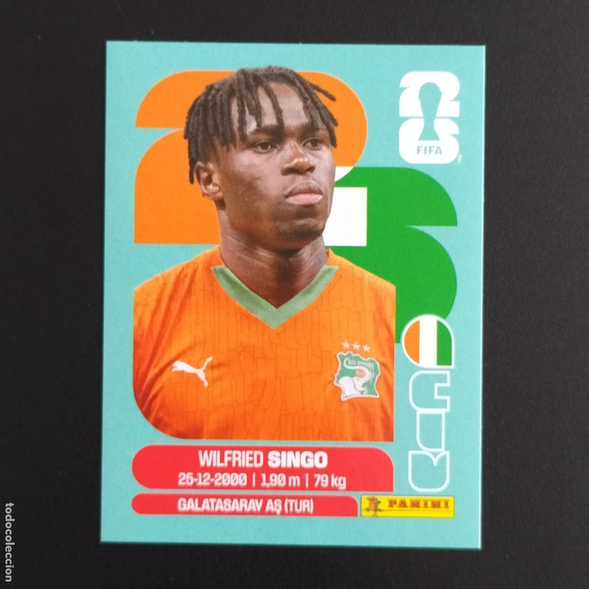 Cromos de F&uacute;tbol: CIV 4 WILFRIED SINGO COSTA DE MARFIL CROMOS STICKER MUNDIAL 26 2026 FIFA WORLD CUP PANINI