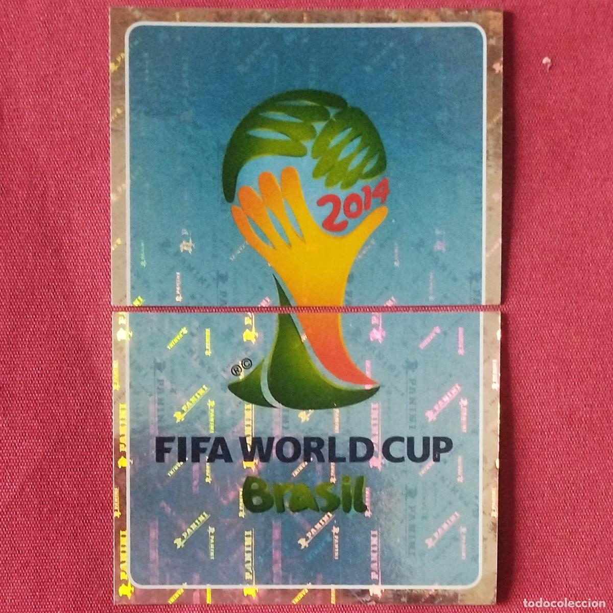 Cromos de F&uacute;tbol: COPA DEL MUNDO - BRASIL 2014 - CROMOS 2 Y 3 - FIFA WORLD CUP