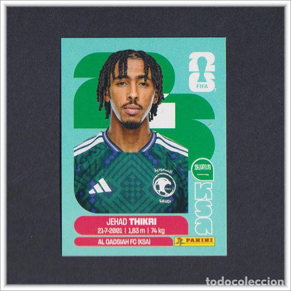 Cromos de F&uacute;tbol: FIFA WORLD CUP 2026 26 MUNDIAL PANINI THIKRI KSA 6 ARABIA SAUDI COLECCI&Oacute;N ALBUM LIGA STICKER