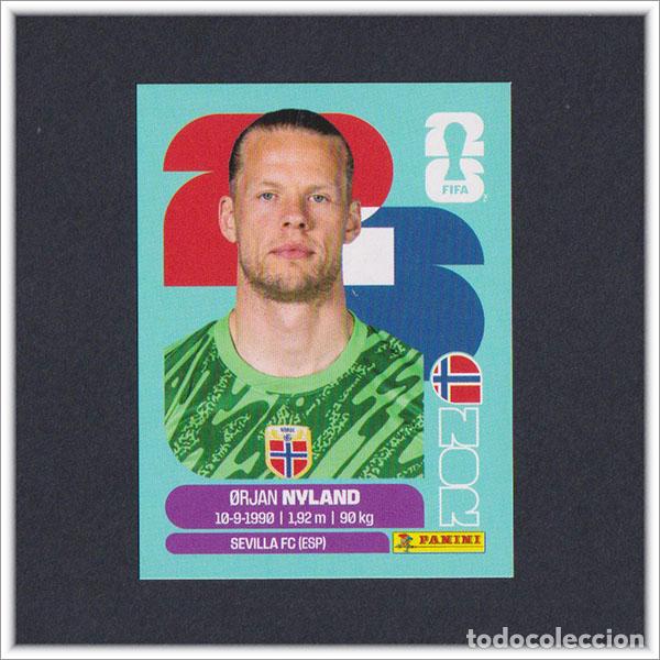 Cromos de F&uacute;tbol: FIFA WORLD CUP 2026 26 MUNDIAL PANINI NYLAND NOR 2 NORUEGA COLECCI&Oacute;N ALBUM LIGA STICKER