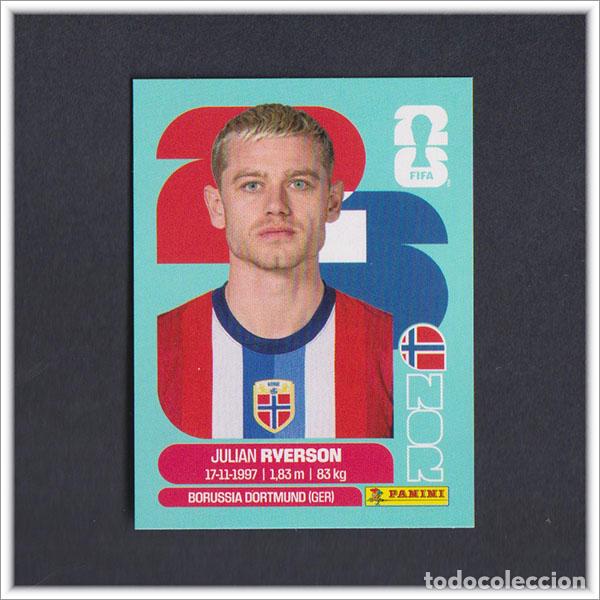 Cromos de F&uacute;tbol: FIFA WORLD CUP 2026 26 MUNDIAL PANINI RYERSON NOR 3 NORUEGA COLECCI&Oacute;N ALBUM LIGA STICKER