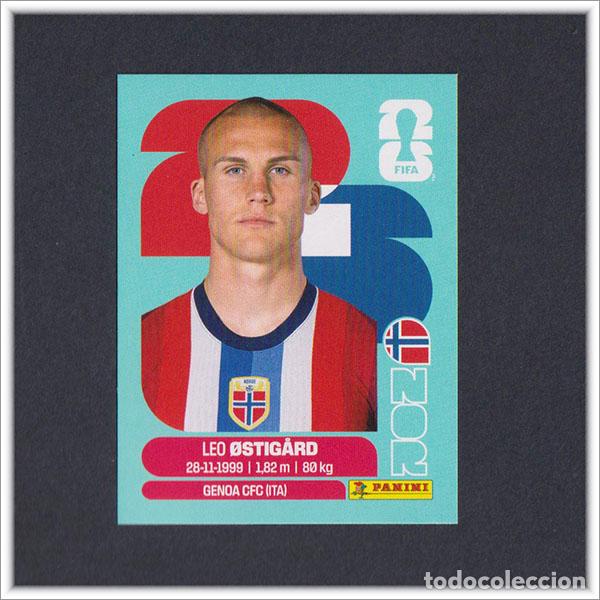 Cromos de Futebol: FIFA WORLD CUP 2026 26 MUNDIAL PANINI OSTIGARD NOR 4 NORUEGA COLECCI&Oacute;N ALBUM LIGA STICKER