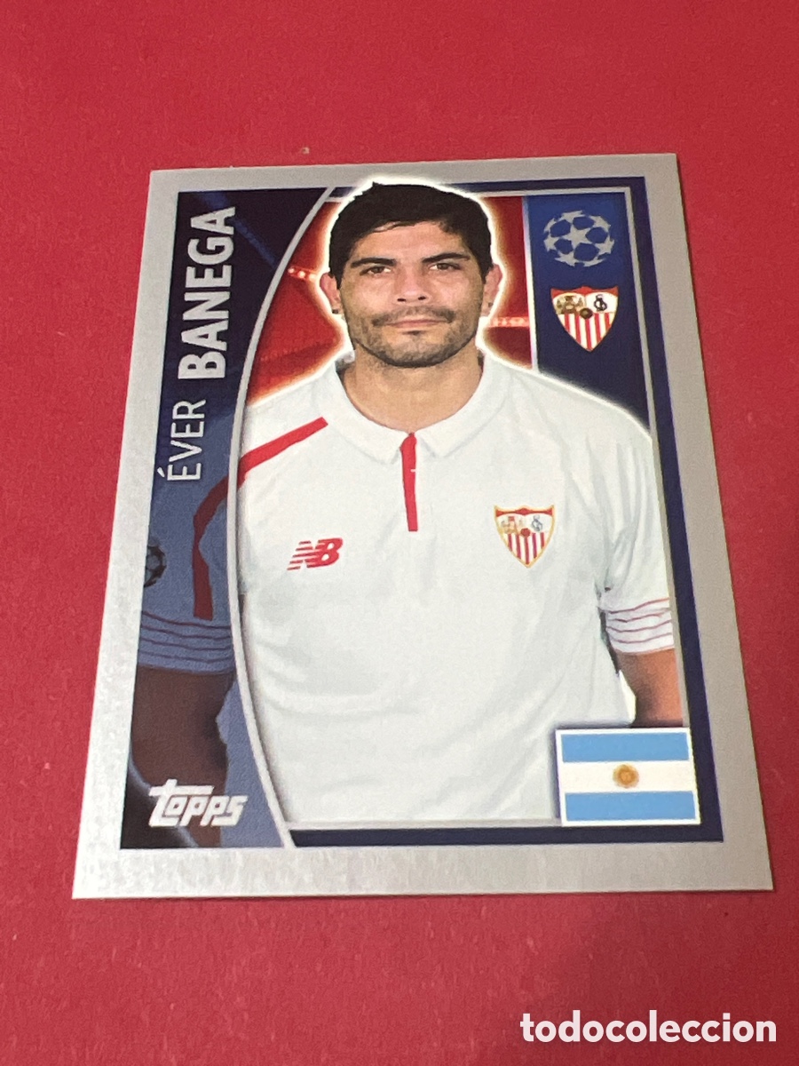 Cromos de Futebol: C1734. TOPPS UEFA CHAMPIONS LEAGUE 2015 2016 15 16 BANEGA 273 SEVILLA COLECCI&Oacute;N LIGA ALBUM