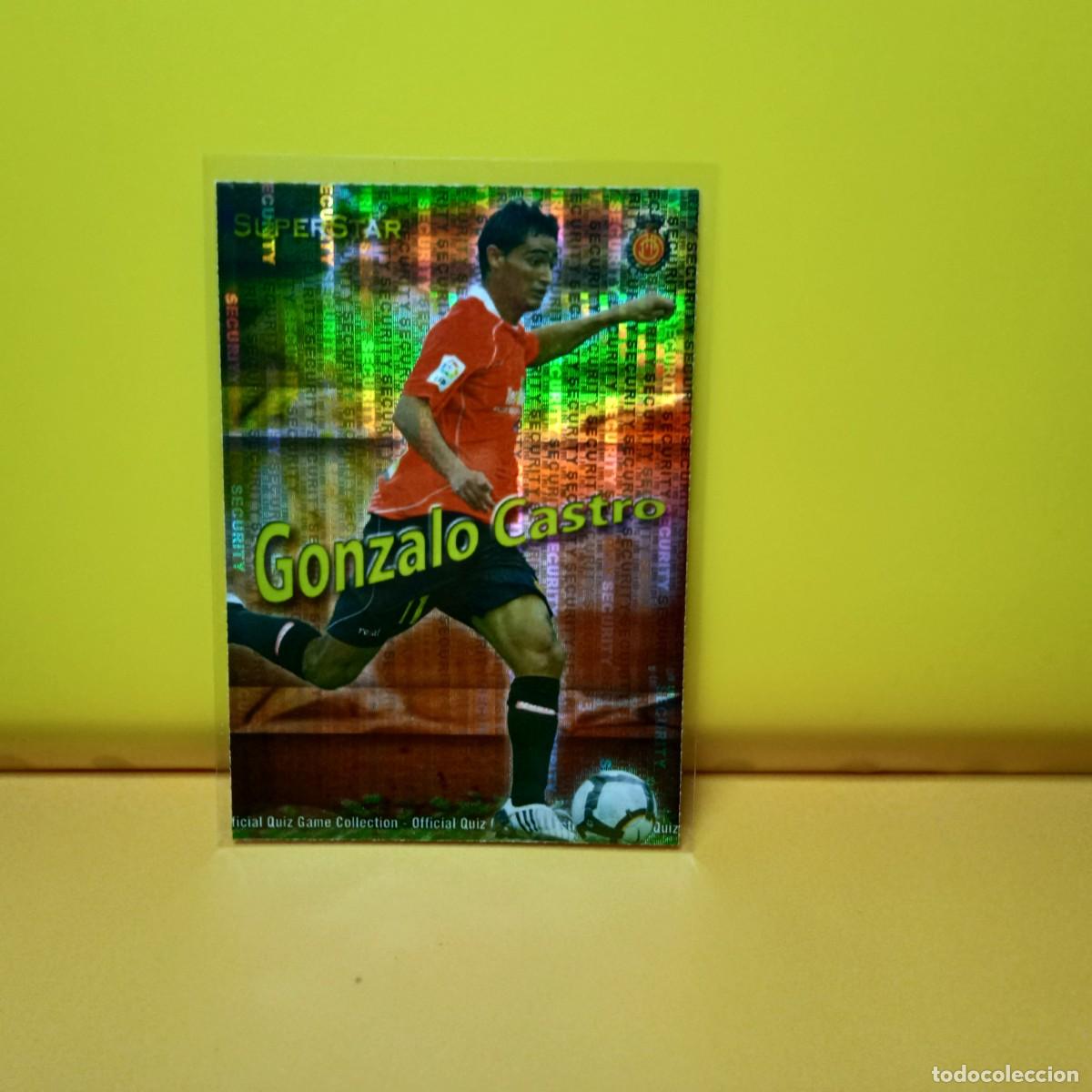 Cromos de Futebol: SUPERSTAR SECURITY , GONZALO CASTRO 242, MUNDICROMO 2009 2010 09/10 R.C.D MALLORCA