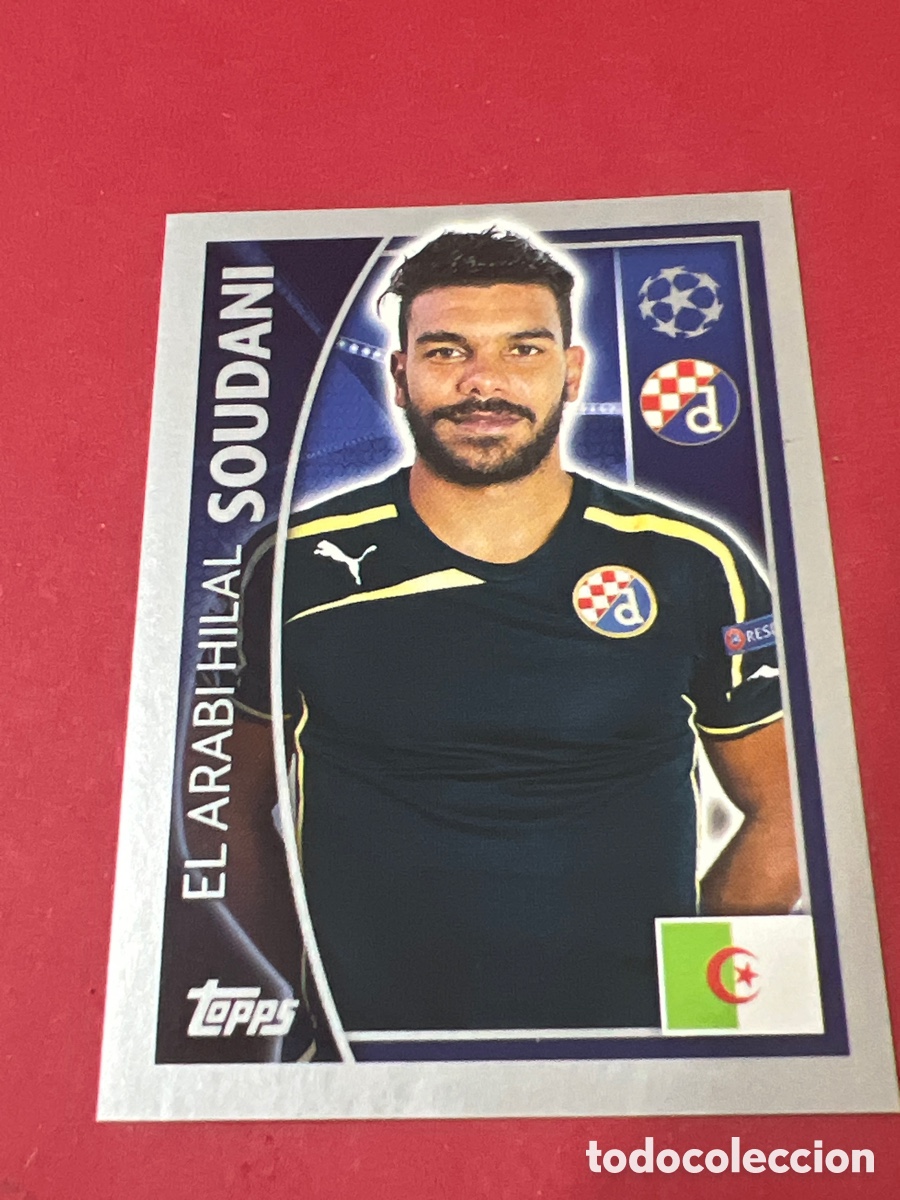 Cromos de Futebol: C1735. TOPPS UEFA CHAMPIONS LEAGUE 2015 2016 432 SOUDANI (DYNAMO ZAGREB) - STICKER SIN PEGAR 15 16