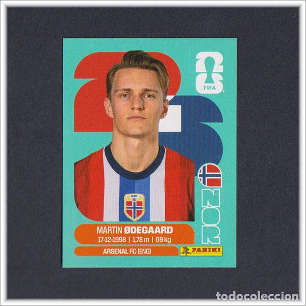 Cromos de Futebol: FIFA WORLD CUP 2026 26 MUNDIAL PANINI ODEGAARD NOR 10 NORUEGA COLECCI&Oacute;N ALBUM LIGA STICKER