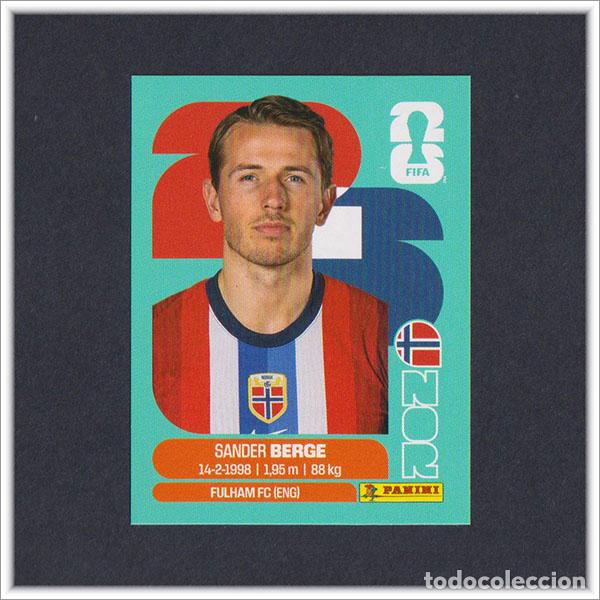 Cromos de F&uacute;tbol: FIFA WORLD CUP 2026 26 MUNDIAL PANINI BERGE NOR 11 NORUEGA COLECCI&Oacute;N ALBUM LIGA STICKER