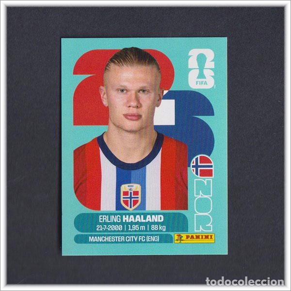 Cromos de F&uacute;tbol: FIFA WORLD CUP 2026 26 MUNDIAL PANINI HAALAND NOR 15 NORUEGA COLECCI&Oacute;N ALBUM LIGA STICKER