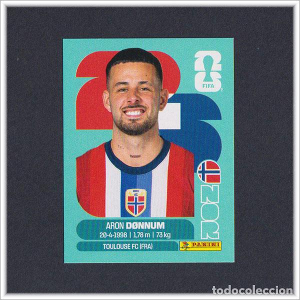 Cromos de F&uacute;tbol: FIFA WORLD CUP 2026 26 MUNDIAL PANINI DONNUM NOR 17 NORUEGA COLECCI&Oacute;N ALBUM LIGA STICKER