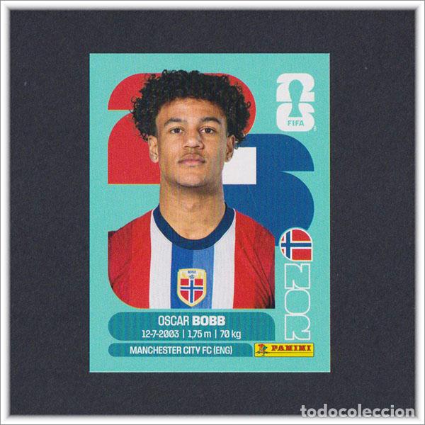 Cromos de F&uacute;tbol: FIFA WORLD CUP 2026 26 MUNDIAL PANINI OSCAR BOBB NOR 20 NORUEGA COLECCI&Oacute;N ALBUM LIGA STICKER