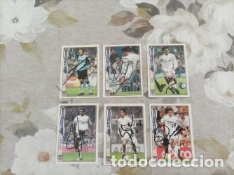 Cromos de Futebol: Cromos futbol firmados Real Madrid