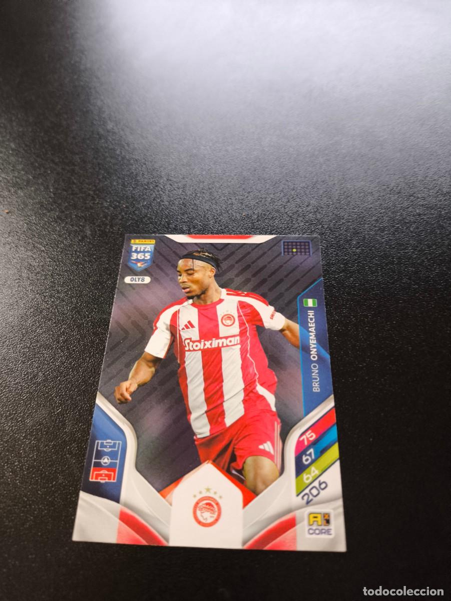 Figurine di Calcio: OLY8 Bruno Onyemaechi OLYMPIACOS PANINI ADRENALYN FIFA 365 2025 2026 NO LIGA ESTE