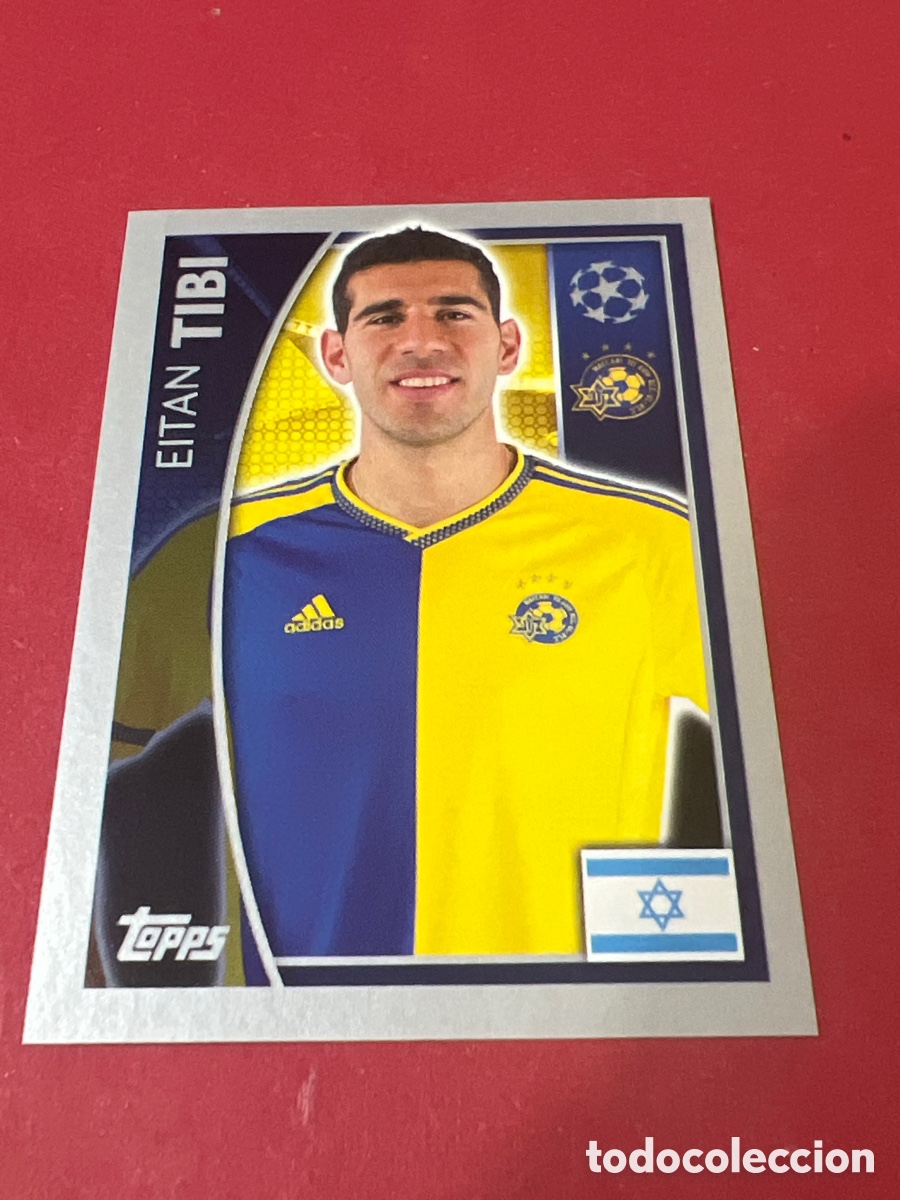 Cromos de Futebol: C1737. CROMO DE FUTBOL TIBI Maccabi Tel-Aviv FC NUMERO 499 UEFA Champions League 2015-16 TOPPS !