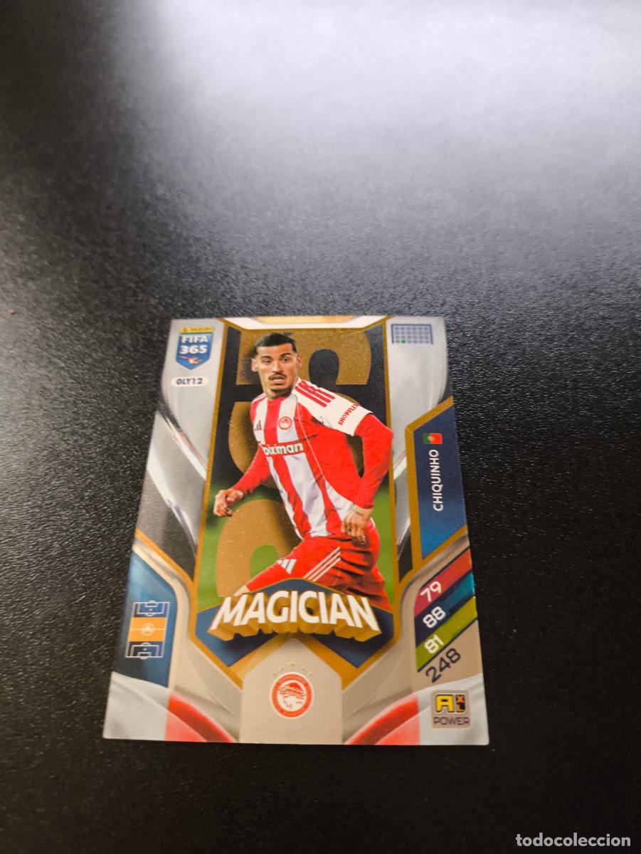 Cromos de Futebol: OLY12 Chiquinho MAGICIAN OLYMPIACOS PANINI ADRENALYN FIFA 365 2025 2026 NO LIGA ESTE
