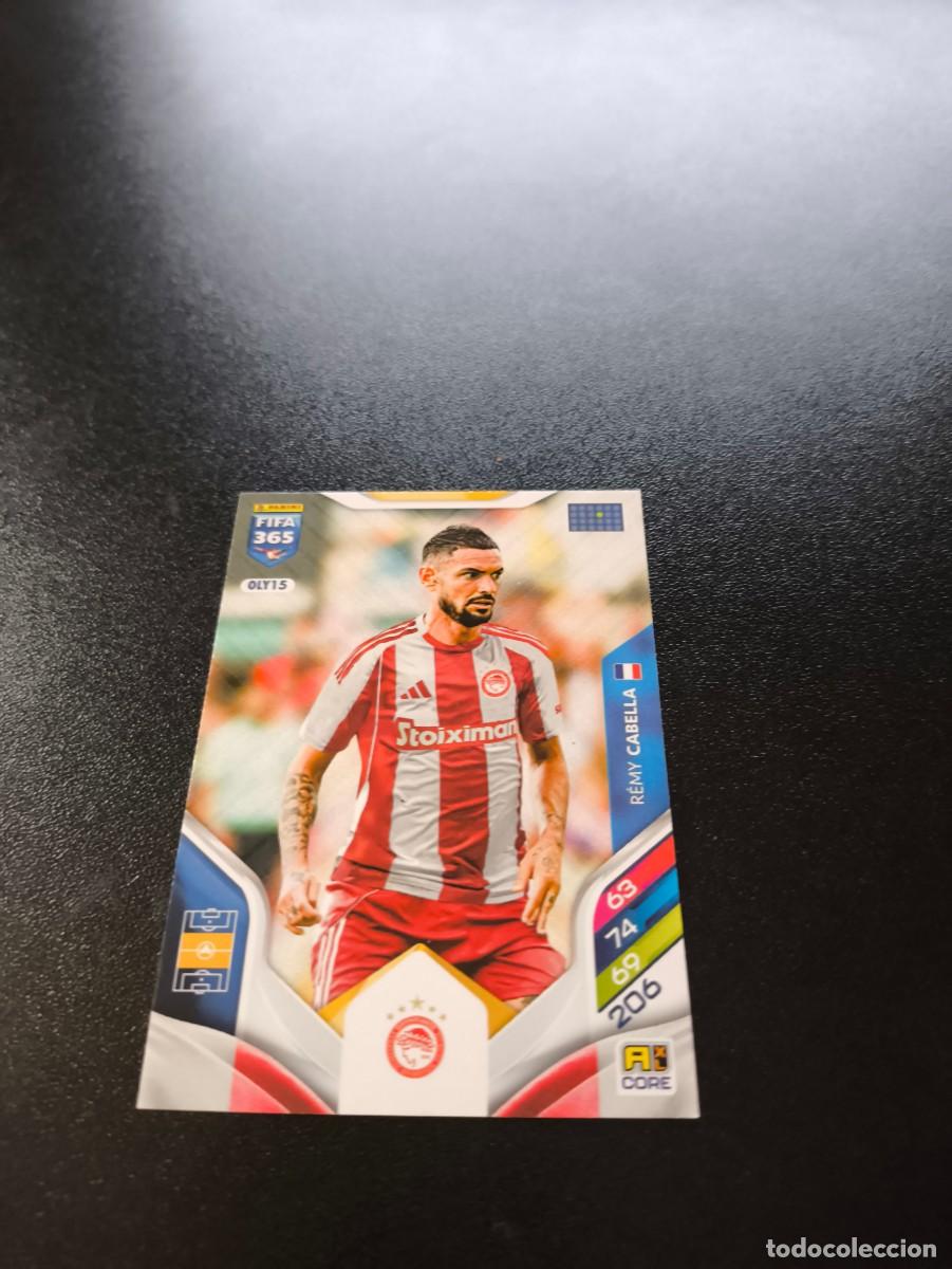Cromos de Futebol: OLY15 R&eacute;my Cabella OLYMPIACOS PANINI ADRENALYN FIFA 365 2025 2026 NO LIGA ESTE