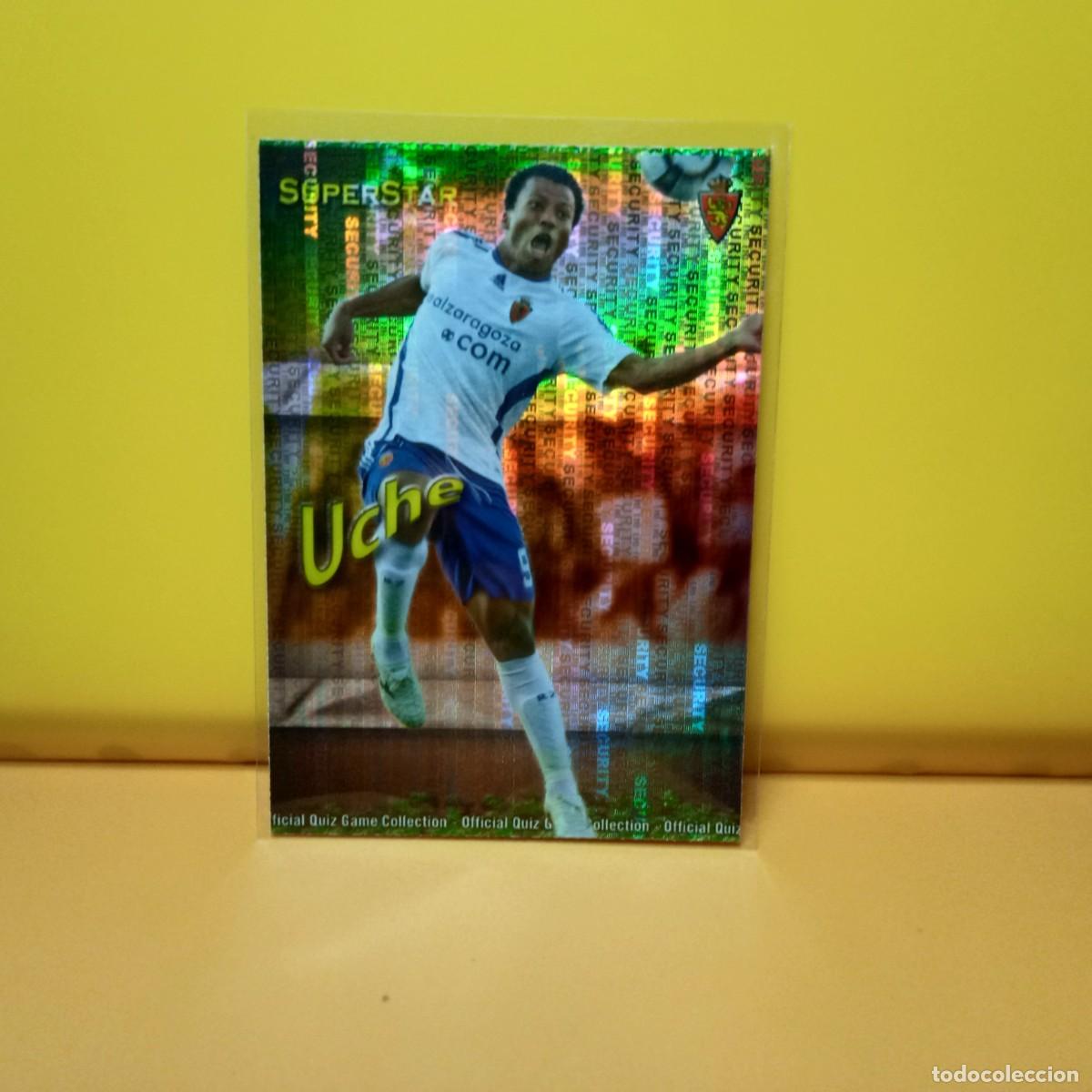Cromos de Futebol: SUPERSTAR SECURITY , UCHE 510, MUNDICROMO 2009 2010 09/10 REAL ZARAGOZA