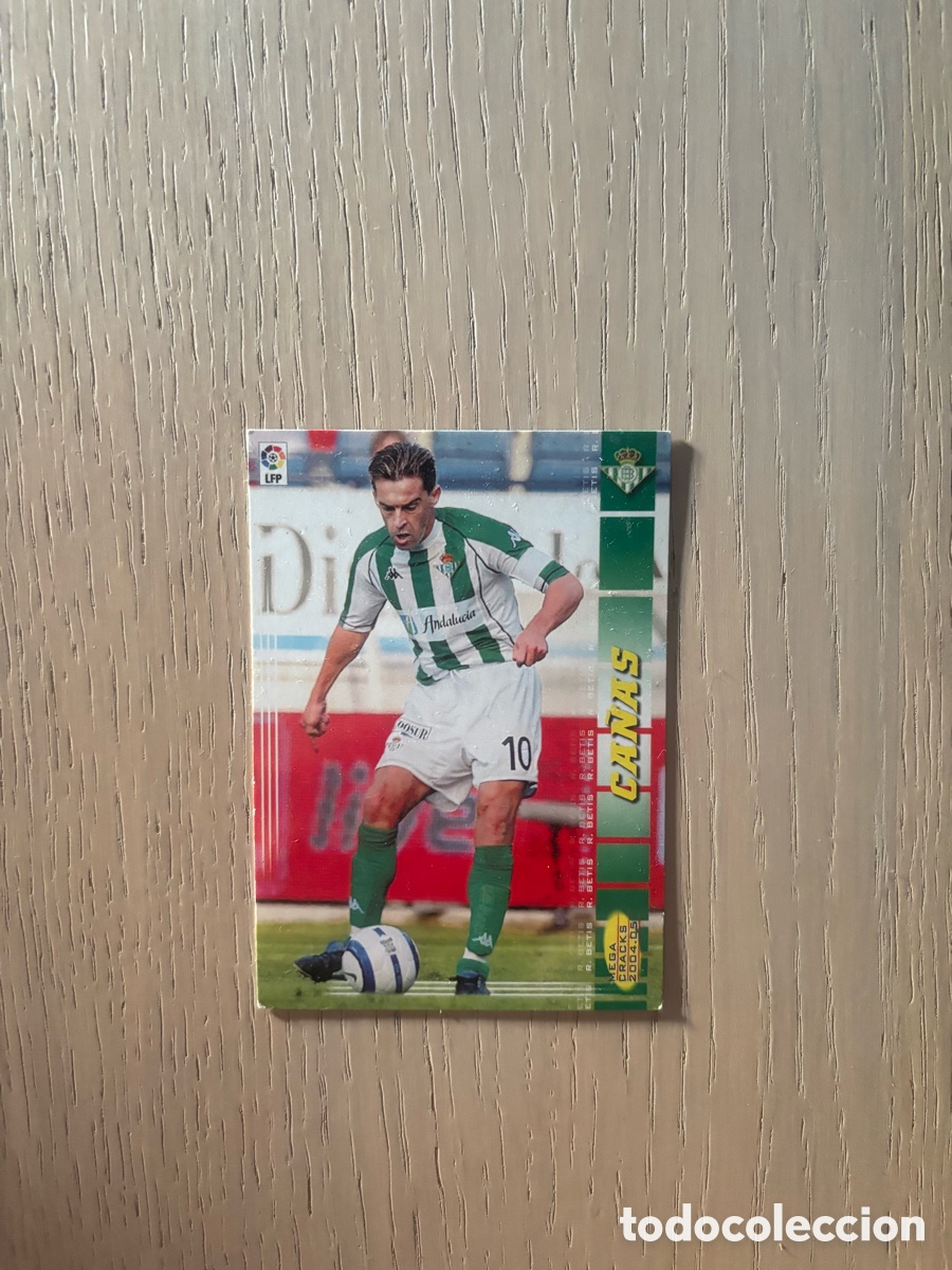 Cromos de Futebol: CA&Ntilde;AS 82 BIS (BETIS) PANINI MEGAFICHAS MEGACRACKS 2004-2005 04 05 CROMO CARTA