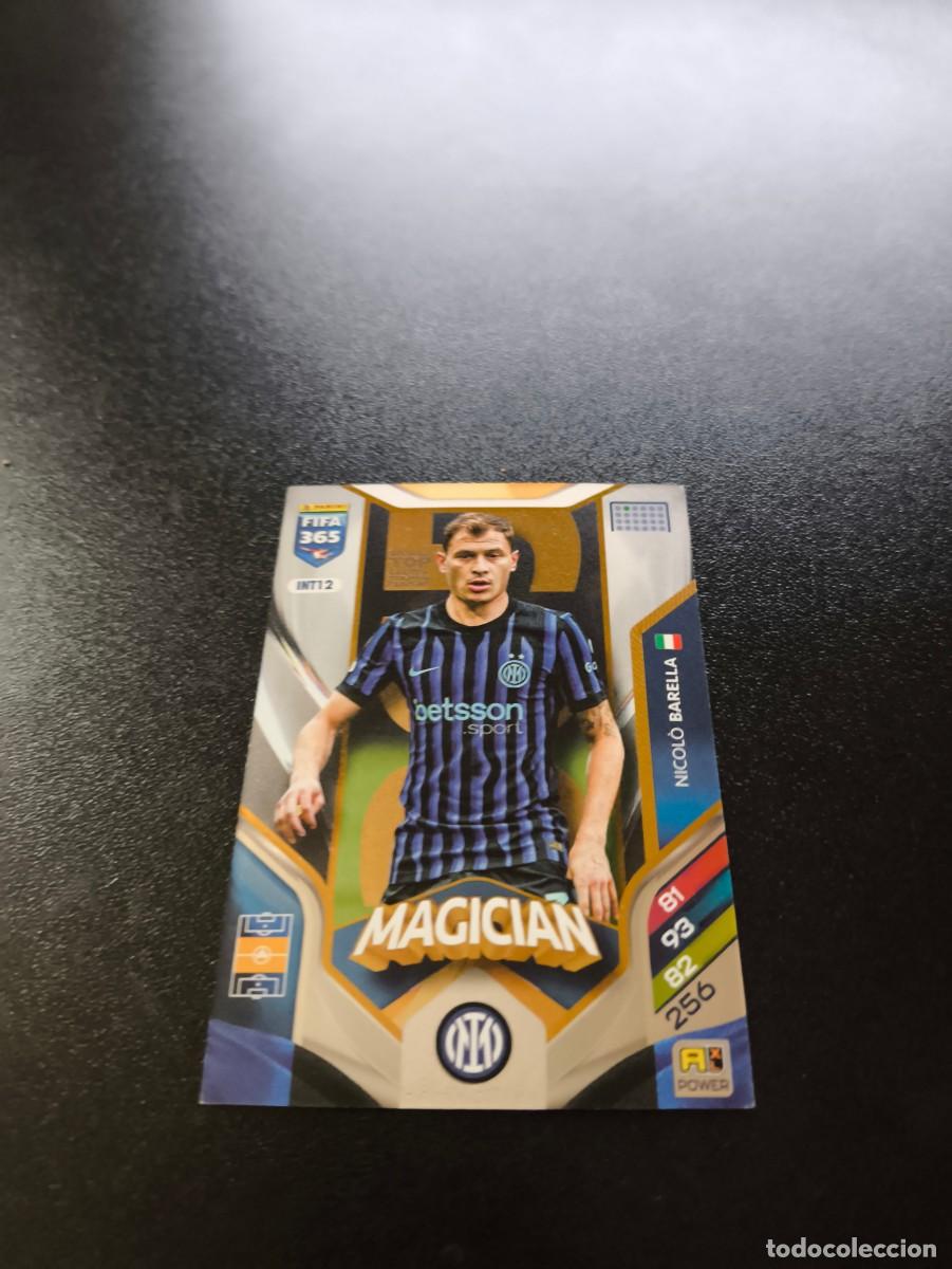 Cromos de Futebol: INT12 Nicol&ograve; Barella MAGICIAN INTER DE MILAN PANINI ADRENALYN FIFA 365 2025 2026 NO LIGA ESTE