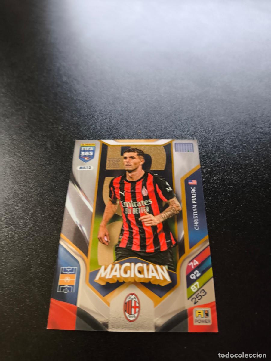 Cromos de F&uacute;tbol: MIL12 Christian Pulisic MAGICIAN MILAN PANINI ADRENALYN FIFA 365 2025 2026 NO LIGA ESTE