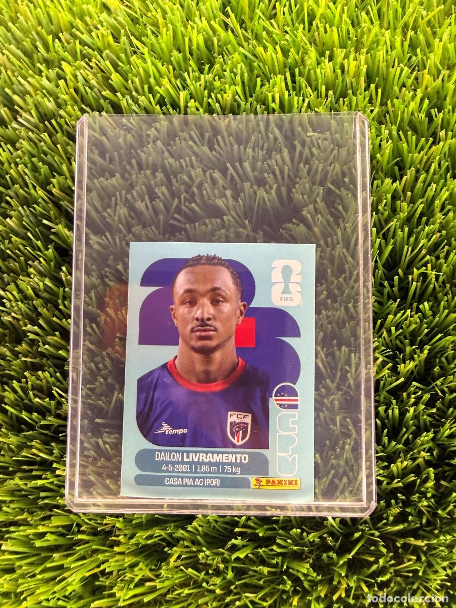 Cromos de F&uacute;tbol: N&ordm; CPV18 Dailon Livramento Cabo Verde Mundial 2026 Stickers