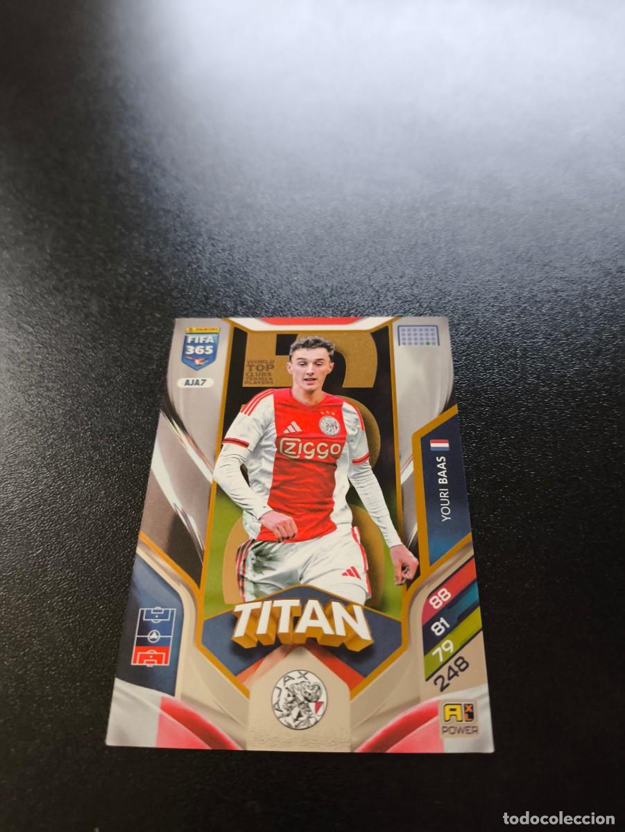 Cromos de F&uacute;tbol: AJA7 Youri Baas TITAN AJAX DE AMSTERDAM PANINI ADRENALYN FIFA 365 2025 2026 NO LIGA ESTE