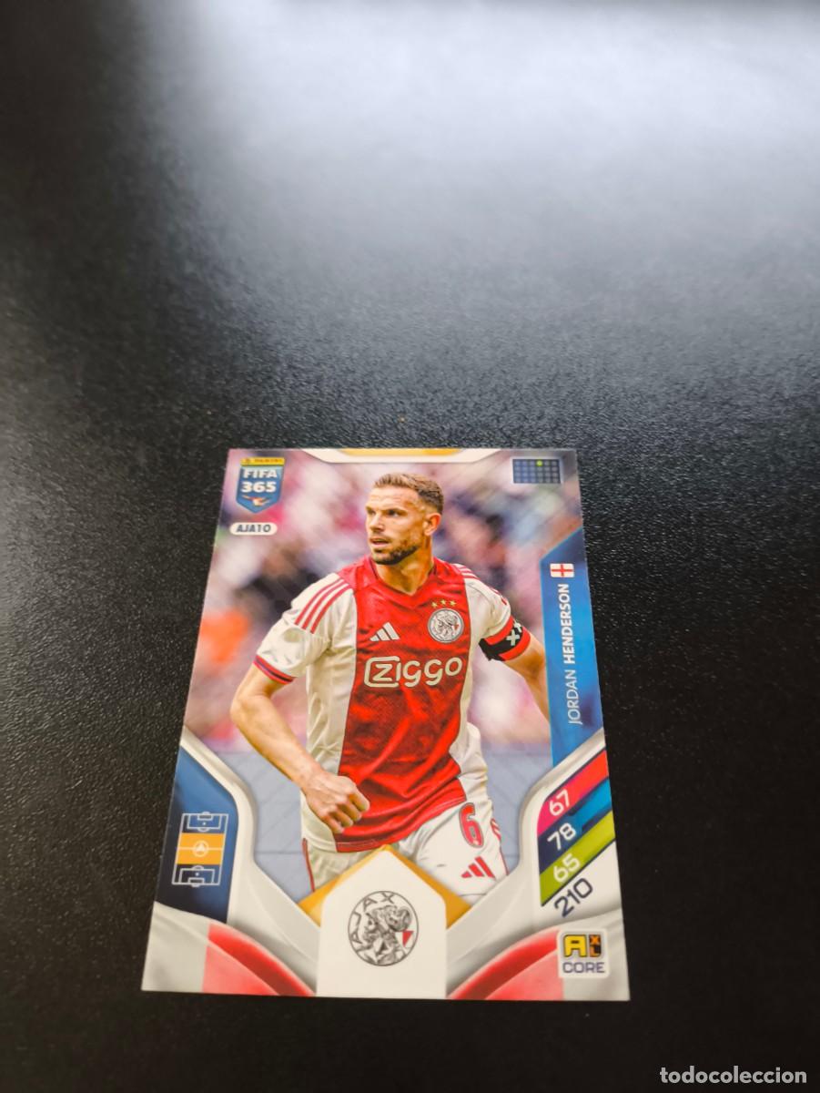 Cromos de F&uacute;tbol: AJA10 Jordan Henderson AJAX DE AMSTERDAM PANINI ADRENALYN FIFA 365 2025 2026 NO LIGA ESTE