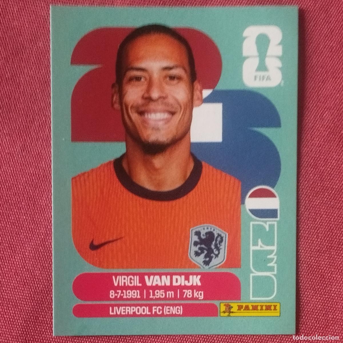 Football Stickers: VIRGIL VAN DIJK - NEDERLAND - NED 3 - MUNDIAL DE FUTBOL - FIFA WORLD CUP - 2026