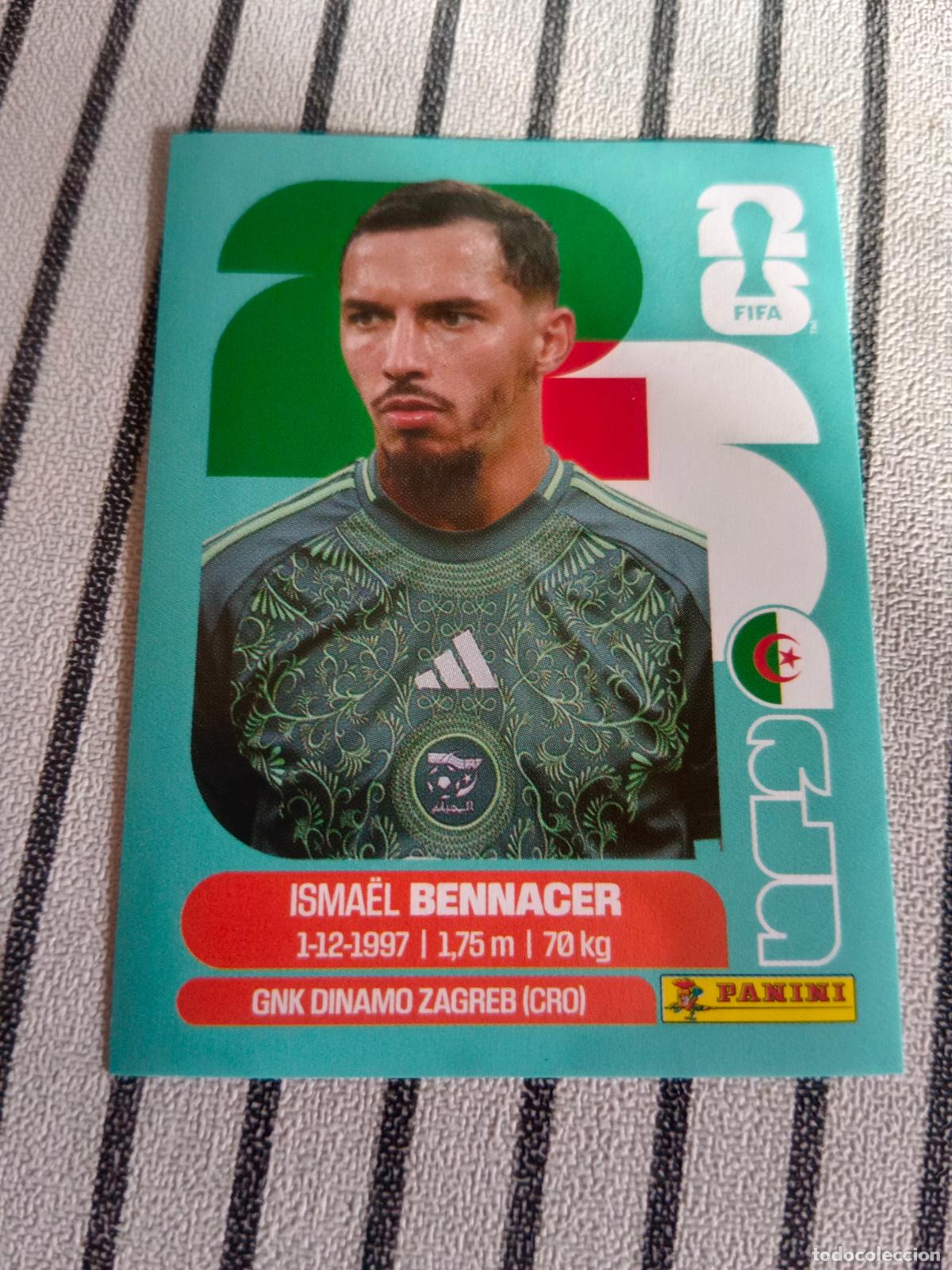 Football Stickers: MUNDIAL 2026 ESTADOS UNIDOS USA MEXICO MEJICO CANADA ALG 8 ALG8 ISMAEL BENNACER ARGELIA FIFA WORLD