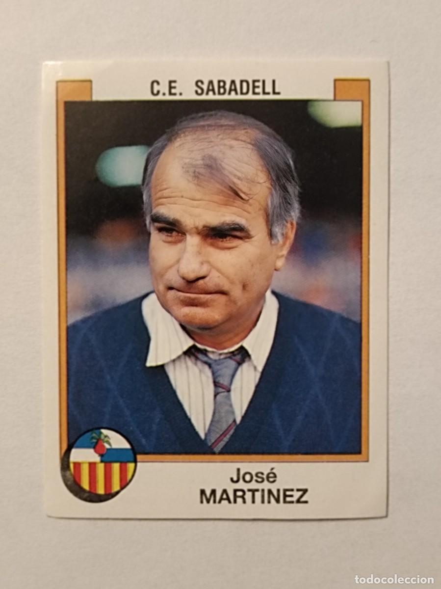 Football Stickers: #273 MARTINEZ (C.E. SABADELL) FUTBOL 88 PANINI
