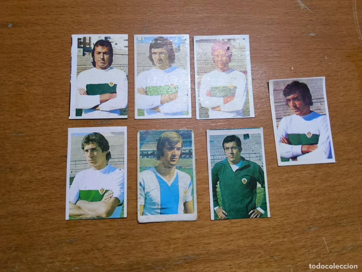 Figurine di Calcio: 7 CROMOS RUIZ ROMERO 76-77