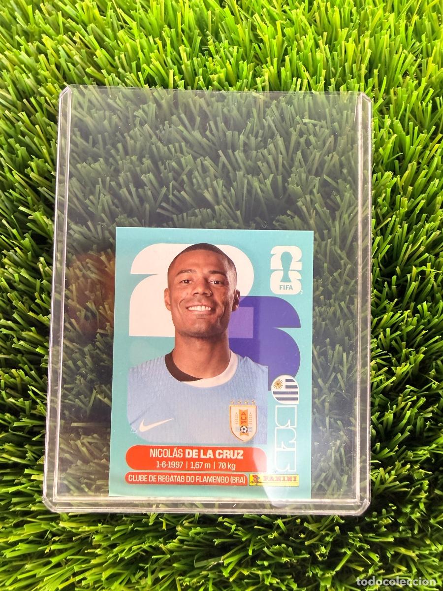 Football Stickers: N&ordm; URU15 Nicol&aacute;s de la Cruz Uruguay Mundial 2026 Stickers