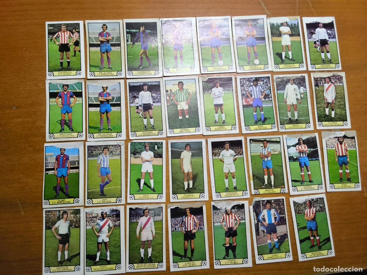 Cromos de F&uacute;tbol: LOTE 31 CROMOS ESTE 79-80 DESPEGADOS