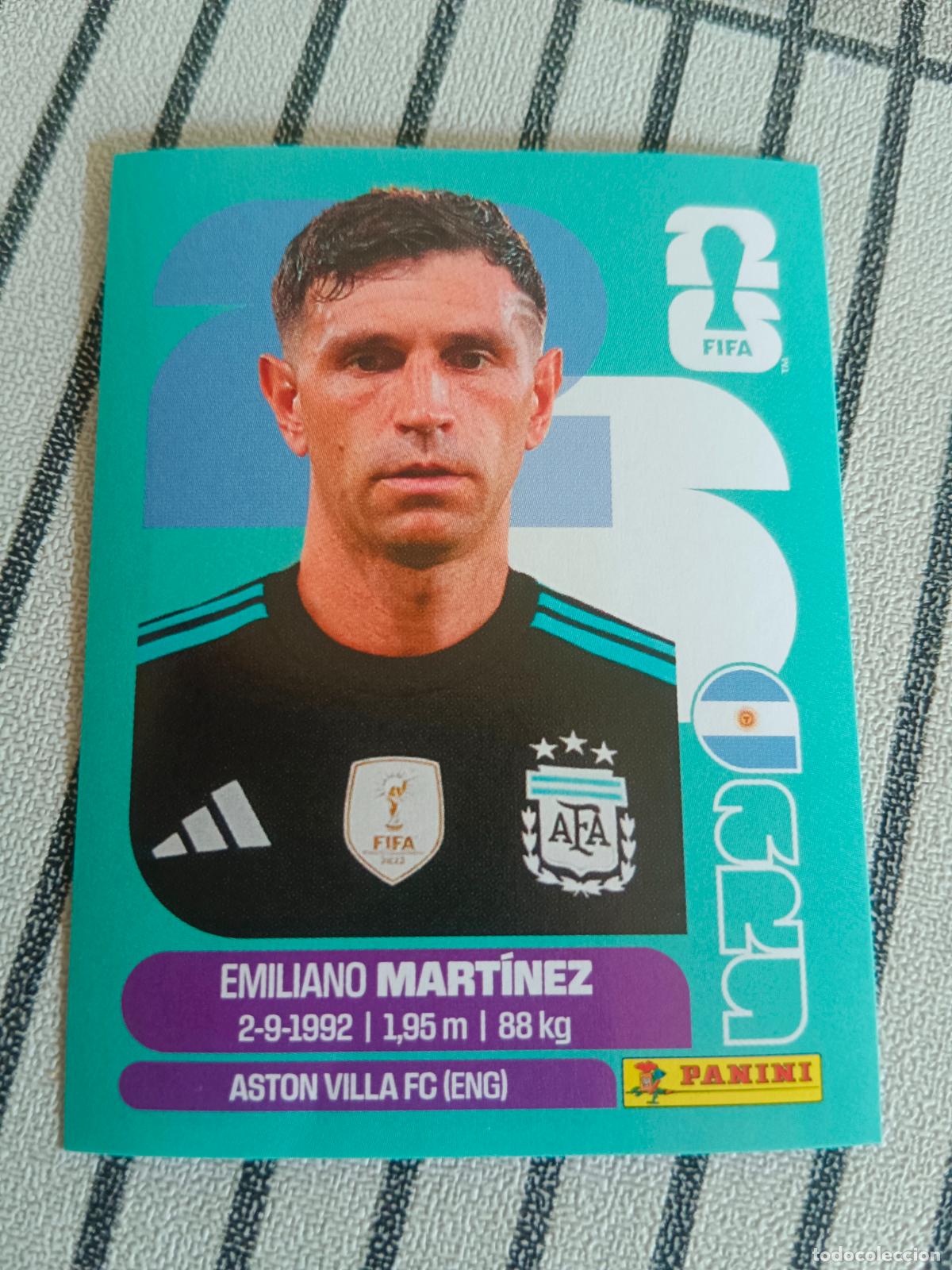 Cromos de F&uacute;tbol: MUNDIAL 2026 ESTADOS UNIDOS USA MEXICO MEJICO CANADA ARG 2 ARG2 DIBU MARTINEZ ARGENTINA FIFA